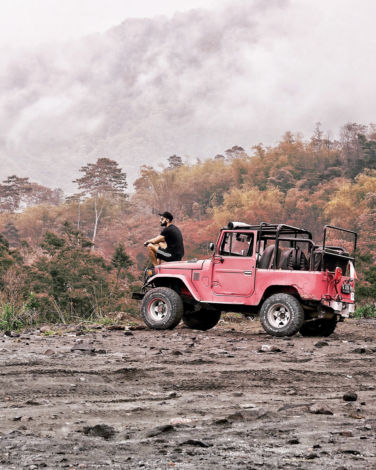 Climb Majestic Mt. MERAPI VOLCANO at the Center of JAVA 